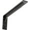 Ekena Millwork Embrey Steel Bracket, Antiqued Silver 2"W x 16"D x 6 1/2"H BKTM02X16X06EBASV - alternate 1